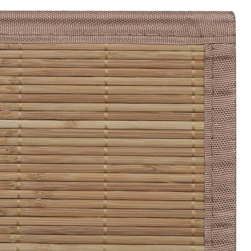 Tapijt Bamboe 100 x 160 cm Bruin