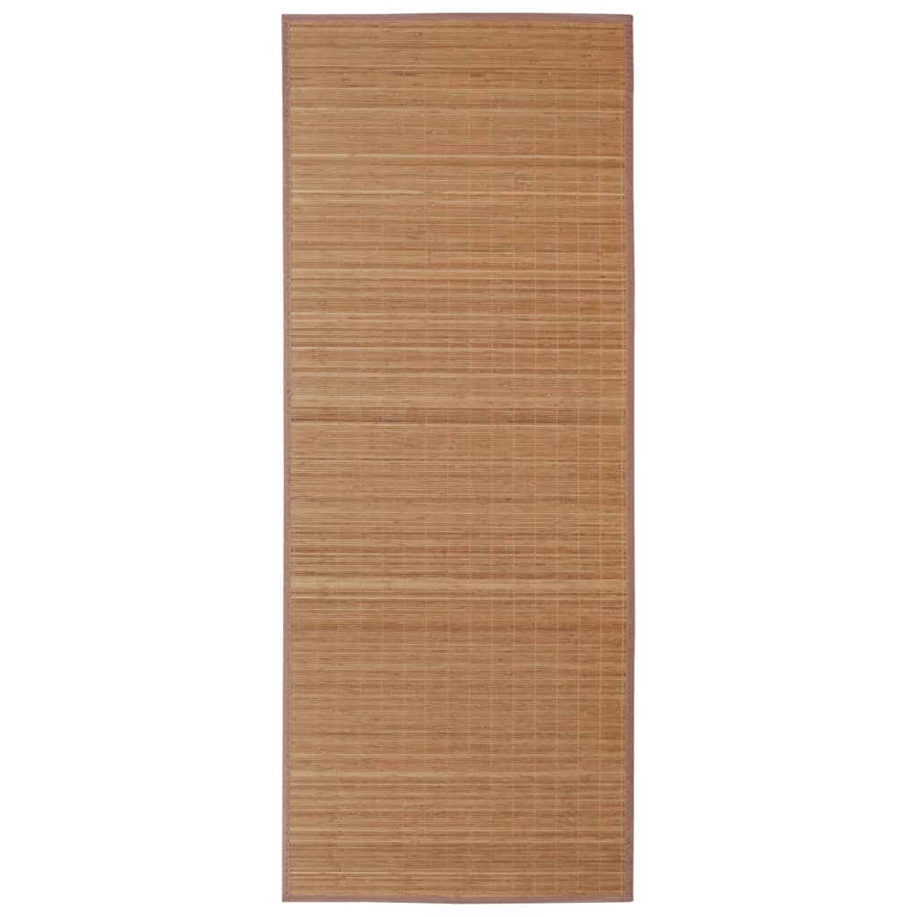 Tapijt Bamboe 160 x 230 cm Bruin