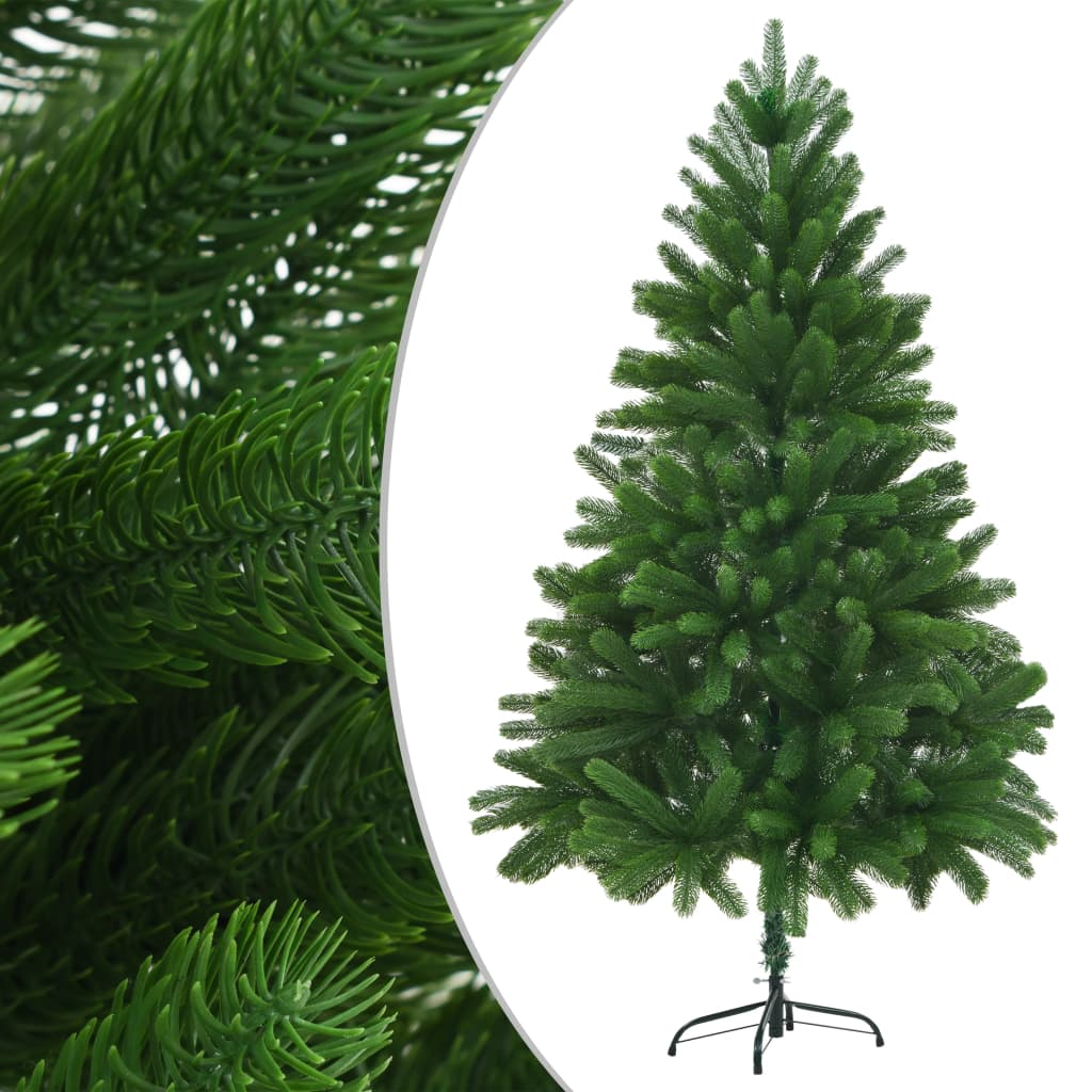 Kunstkerstboom met levensechte naalden 210 cm groen