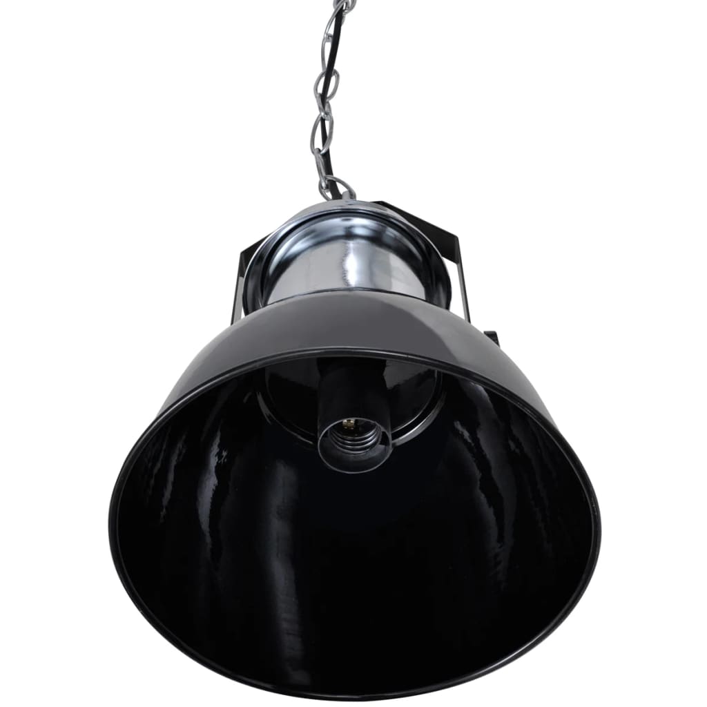 Plafondlampen 2 St In Hoogte Verstelbaar Modern Metaal Zwart 1