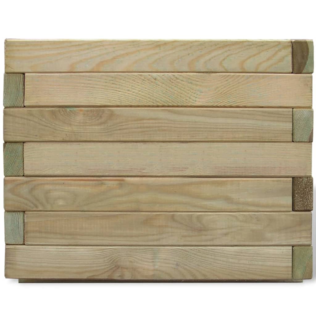 Plantenbak Verhoogd Vierkant 50X50X40 Cm Hout