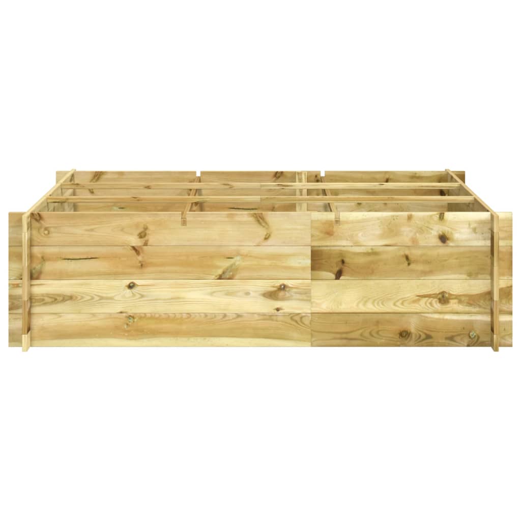 Plantenbak Verhoogd 150X100X40 Cm Geïmpregneerd Hout 150 x 100 x 40 cm