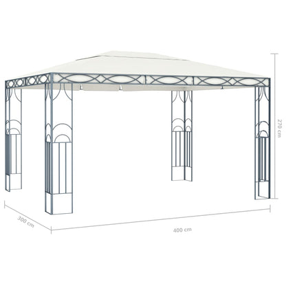 Prieel 400X300 Cm Crème