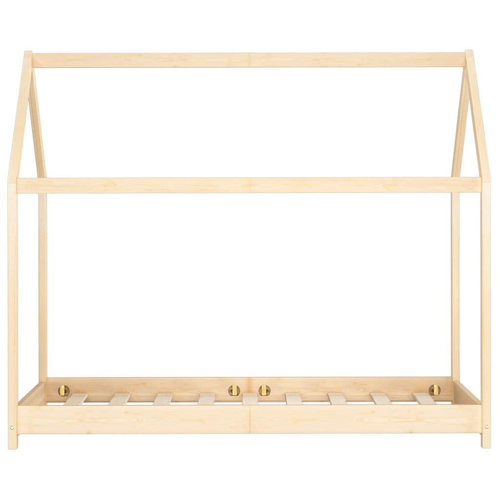 Kinderbedframe Massief Grenenhout 80X160 Cm