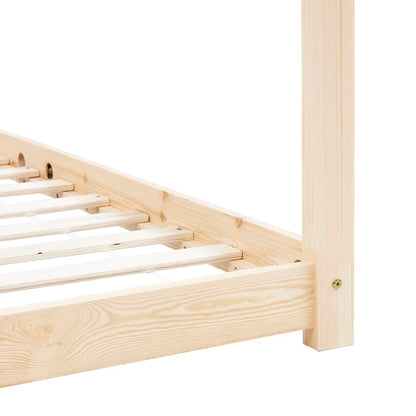 Kinderbedframe Massief Grenenhout 80X160 Cm