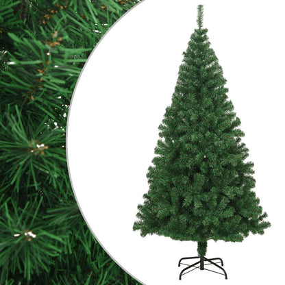 Kunstkerstboom met dikke takken 240 cm PVC groen