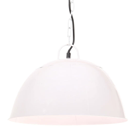 Hanglamp Industrieel Vintage Rond 25 W E27 41 Cm Wit Φ 41 cm