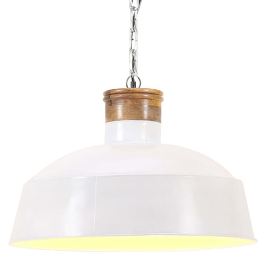 Hanglamp Industrieel E27 58 Cm Wit 1 Φ 58 cm