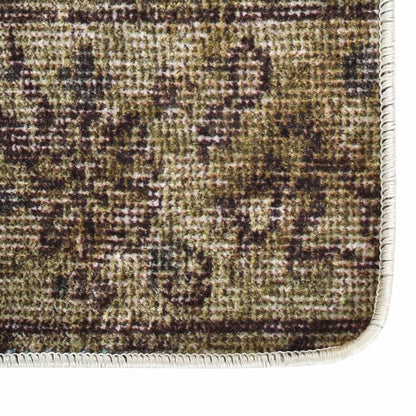 Vloerkleed Wasbaar Anti-Slip Meerkleurig Patchwork 190 x 300 cm