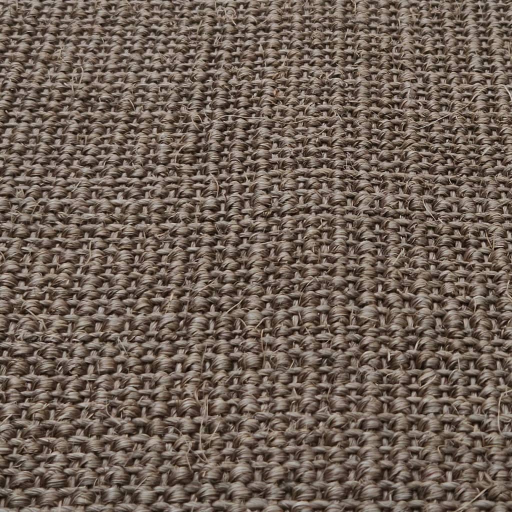 Vloerkleed Natuurlijk Sisal 80 x 300 cm Bruin