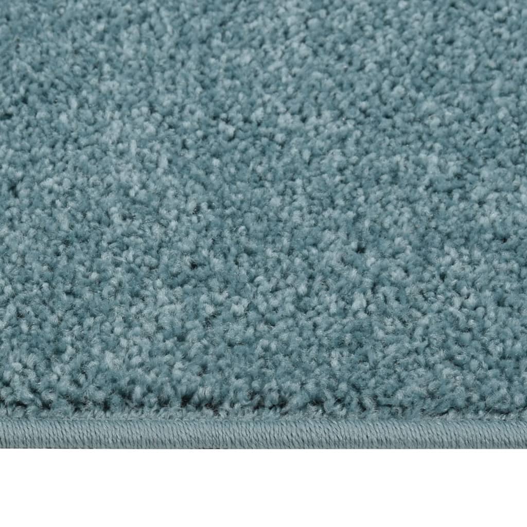 Vloerkleed Kortpolig 200 x 290 cm Blauw