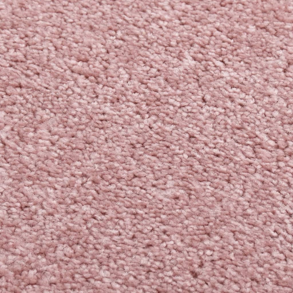 Vloerkleed Kortpolig 140 x 200 cm Roze