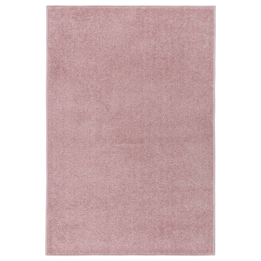 Vloerkleed Kortpolig 200 x 290 cm Roze