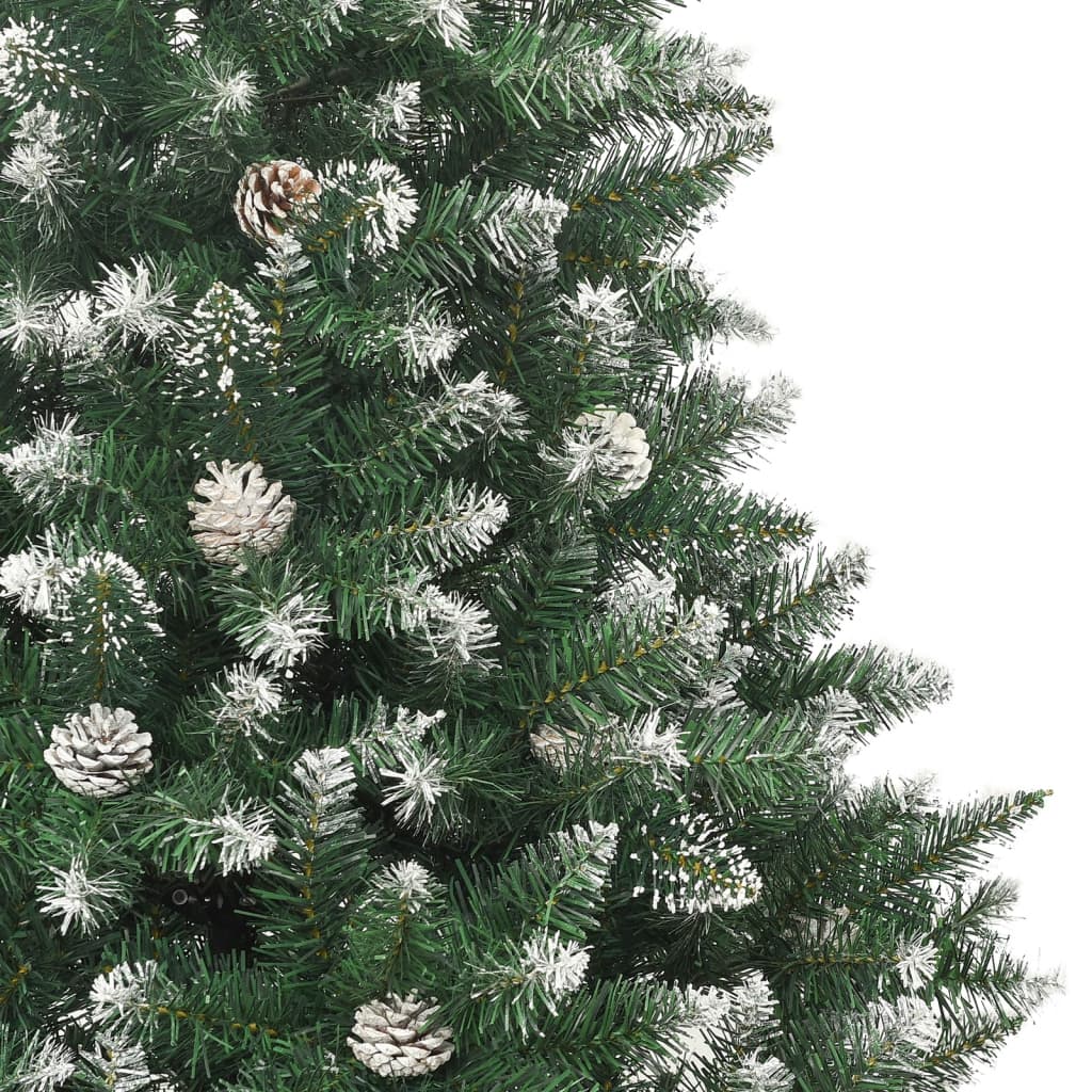 Kunstkerstboom met standaard 210 cm PVC