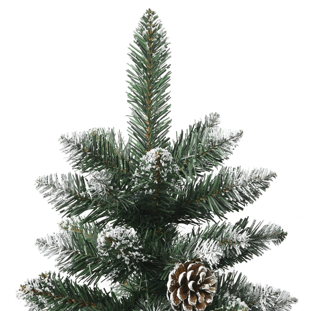 Kunstkerstboom met standaard 240 cm PVC groen