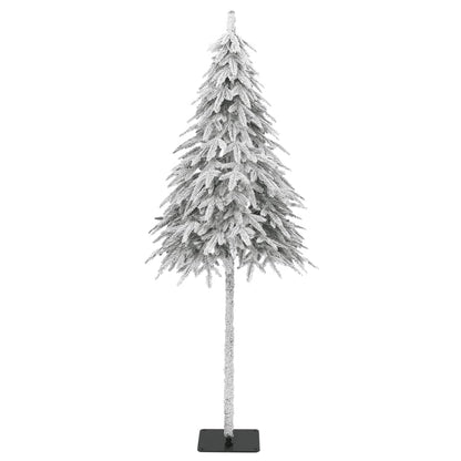 Kunstkerstboom met sneeuw 210 cm