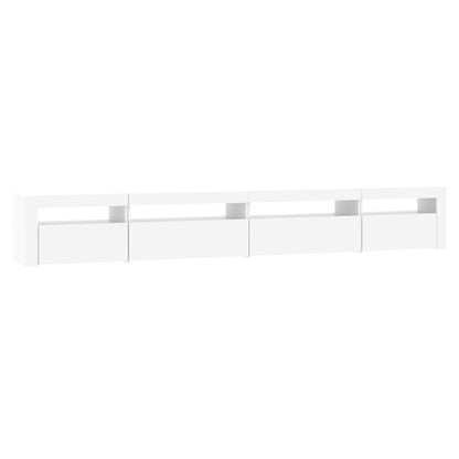 Tv-Meubel Met Led-Verlichting 270X35X40 Cm Wit 1 270 x 35 x 40 cm