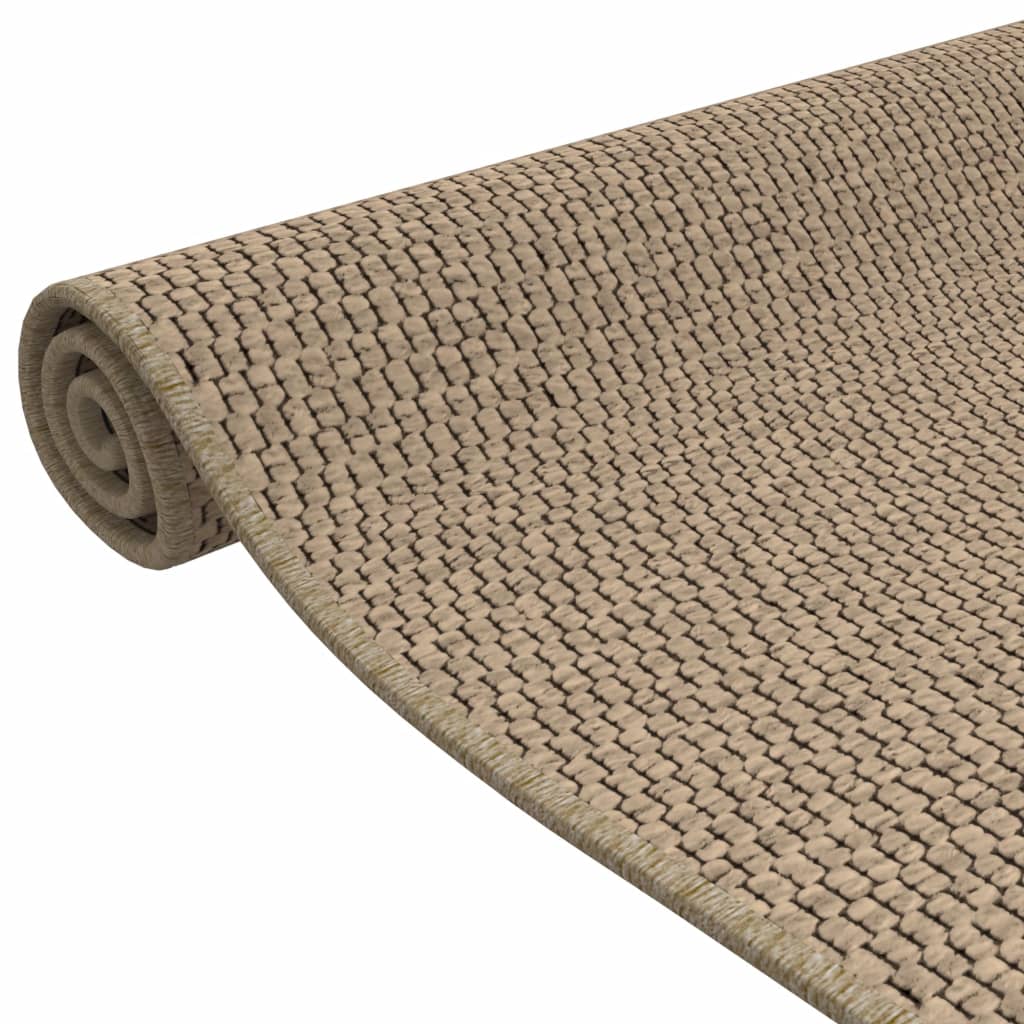 Tapijtloper Sisal-Look Kleurig 50 x 100 cm Zand