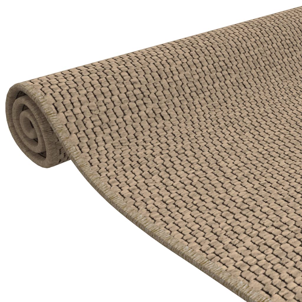 Tapijtloper Sisal-Look Kleurig 50 x 150 cm Zand