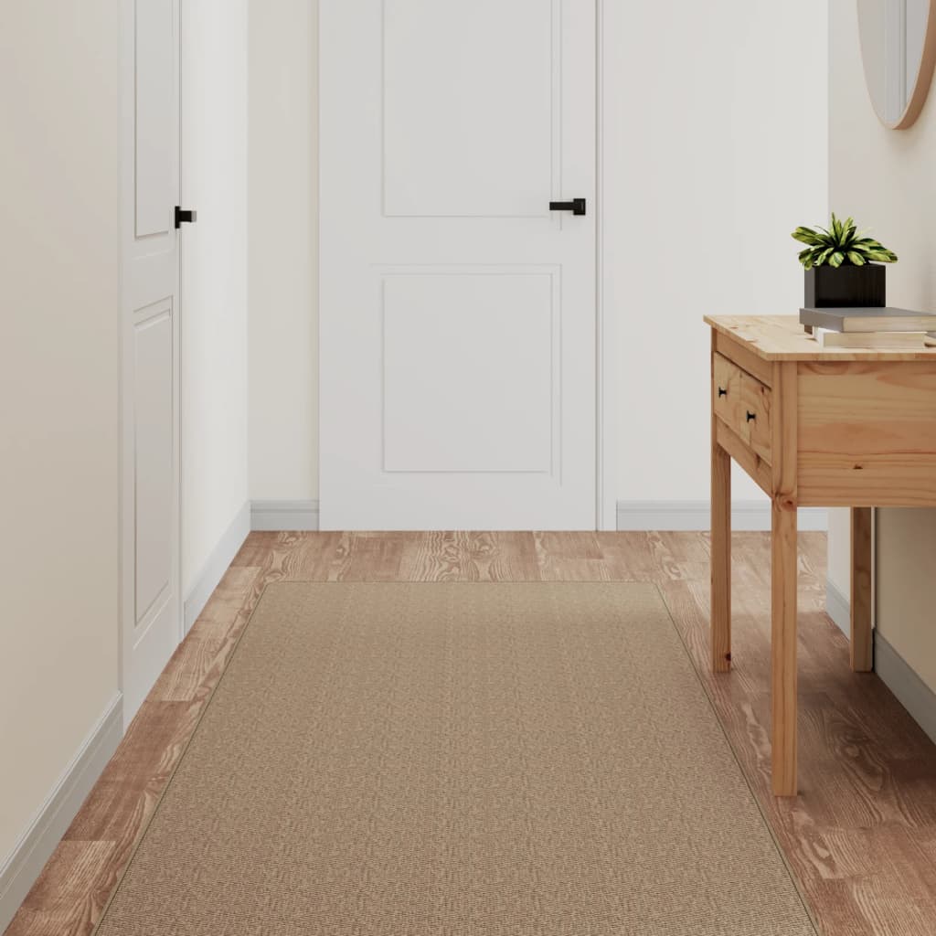 Tapijtloper Sisal-Look Kleurig 80 x 150 cm Zand