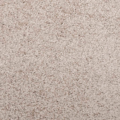 Vloerkleed Shaggy Hoogpolig Modern Beige 300 x 400 cm