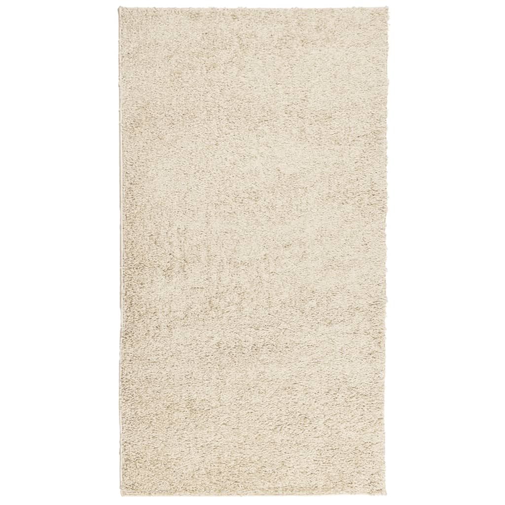 Vloerkleed Shaggy Hoogpolig Modern Kleurig Goud 60 x 110 cm