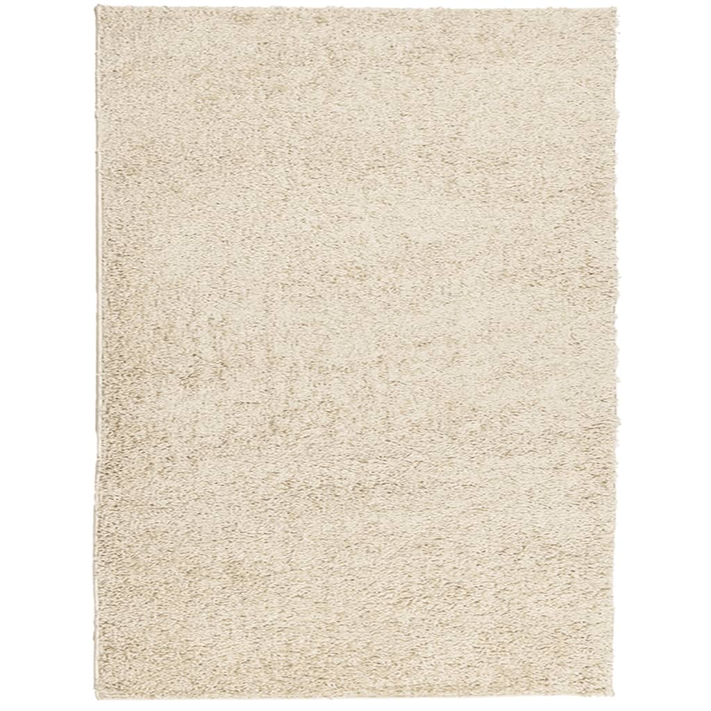 Vloerkleed Shaggy Hoogpolig Modern Kleurig Goud 300 x 400 cm