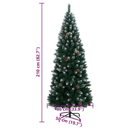 Kunstkerstboom met 300 LED's 210 cm