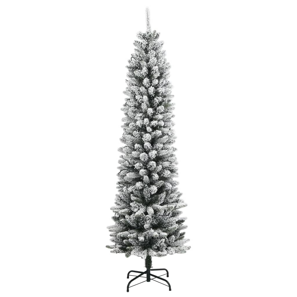 Kunstkerstboom met 300 LED's en sneeuw 180 cm