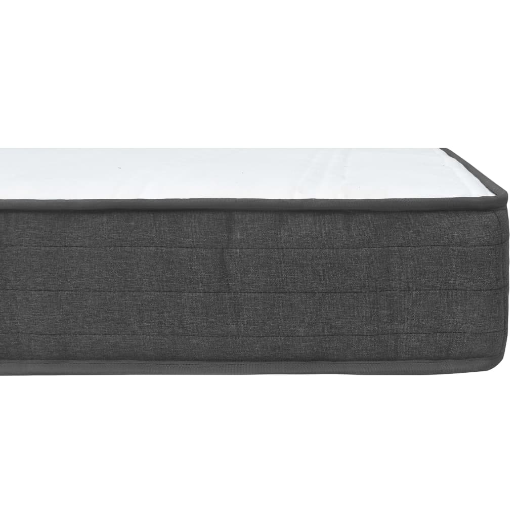 Boxspring Stof Donkergrijs 180X200 Cm