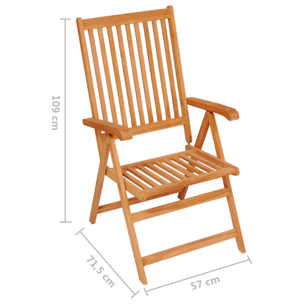 Tuinstoelen 6 St Met Heldergroene Kussens Massief Teakhout