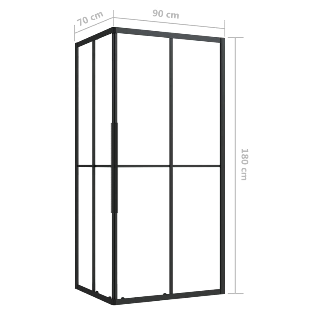 Douchecabine 90X70X180 Cm Esg